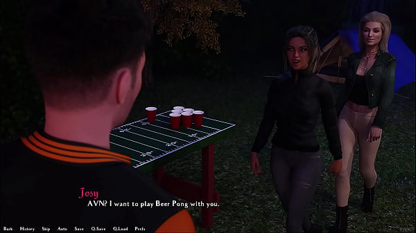 Being A DIK #187 – 18 Year Old Brunette Loses In Strip Pong And Becomes Completely Nude At The College Party