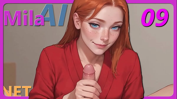 MILA AI #09 • Taking care of his hard cock