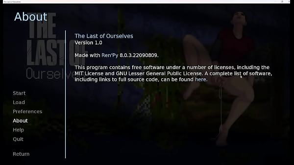 The last of ourselves – 18 up porn game – No Commentary